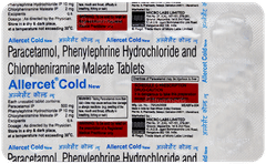 Allercet Cold New Tablet 15