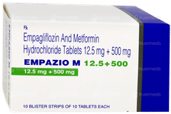 Empazio M 12.5 + 500 Tablet 10 Empazio M 12.5 + 500 Tablet 10