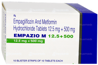 Empazio M 12.5 + 500 Tablet 10