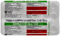 Empazio M 12.5 + 500 Tablet 10 Empazio M 12.5 + 500 Tablet 10