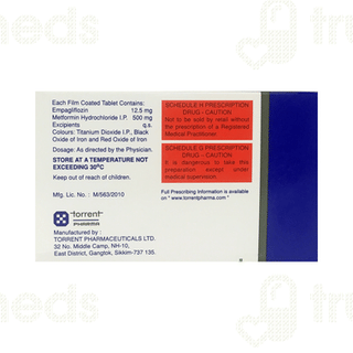 Empazio M 12.5 + 500 Tablet 10