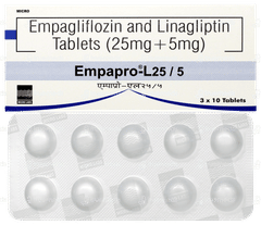 Empapro L 25/5mg Tablet 10