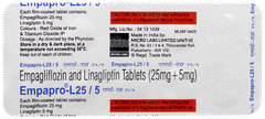 Empapro L 25/5mg Tablet 10
