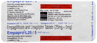 Empapro L 25/5mg Tablet 10