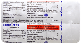 Liralin Ep 25 Tablet 10
