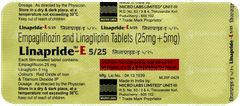 Linapride E 5/25mg Tablet 10