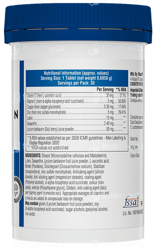 Swisse Ultiboost Lutein & Zeaxanthin Eye Health + Tablet 30