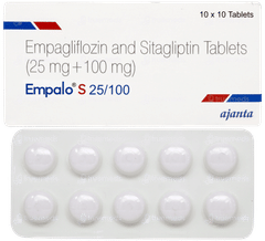 Empalo S 25/100mg Tablet 10 Empalo S 25/100mg Tablet 10