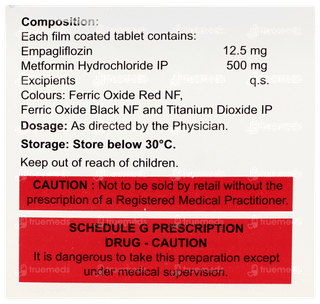 Empalo M 12.5/500mg Tablet 10