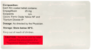 Empalo 25Mg Tablet 10