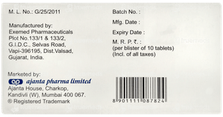 Empalo 25Mg Tablet 10