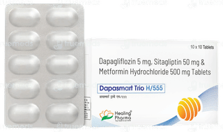 Dapasmart Trio H/555 Tablet 10