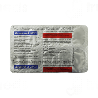 Rosuless A 20Mg/75Mg Tablet 10