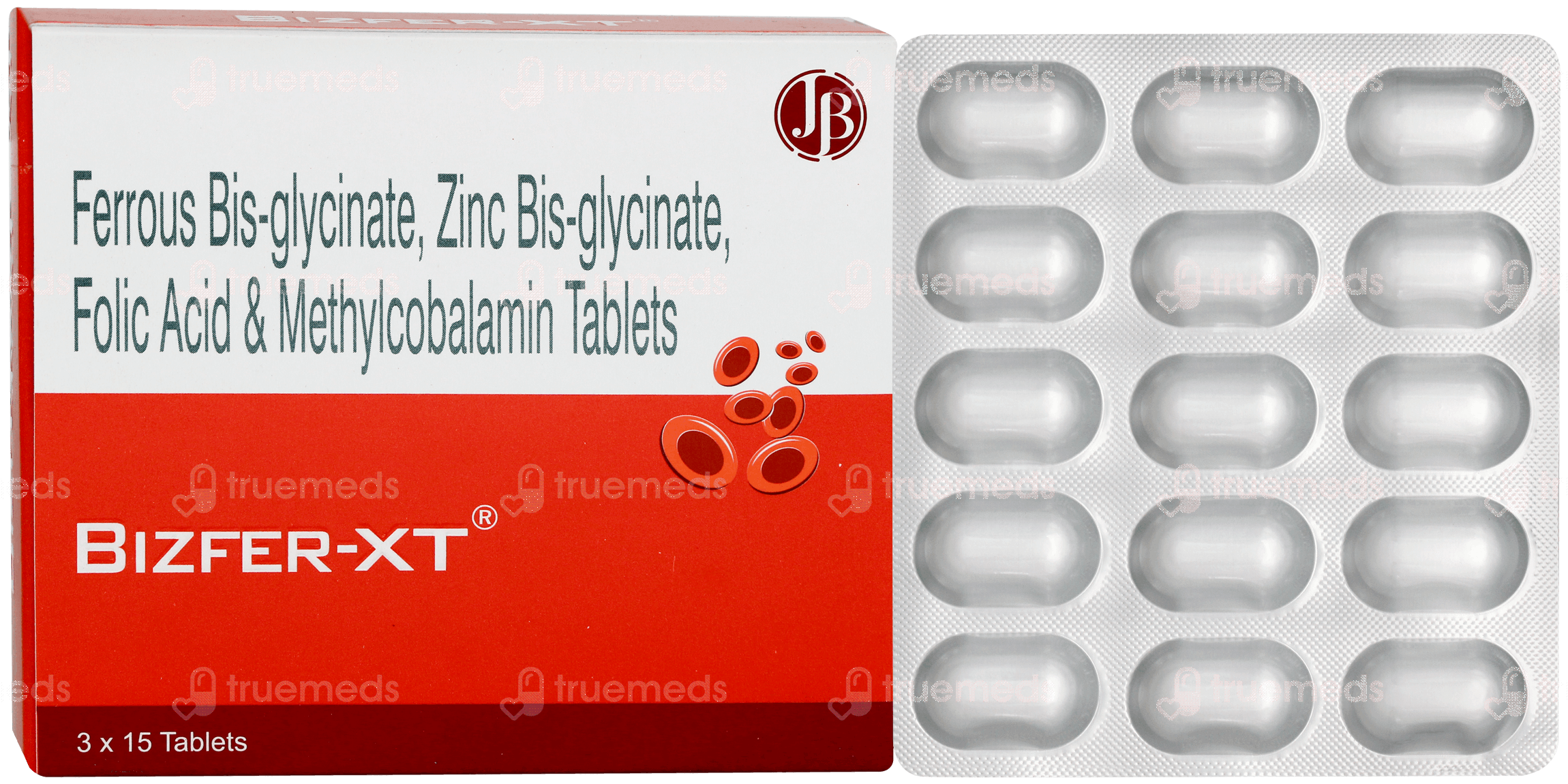 Bizfer Xt Tablet 15 - Uses, Side Effects, Dosage, Price | Truemeds