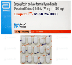 Empexel M Sr 25/1000mg Tablet 15