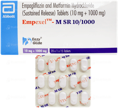 Empexel M Sr 10/1000 Tablet 15
