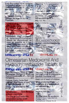 Olmekem H 20/12.5 Tablet 10 Olmekem H 20/12.5 Tablet 10