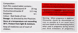 Olmekem H 20/12.5 Tablet 10