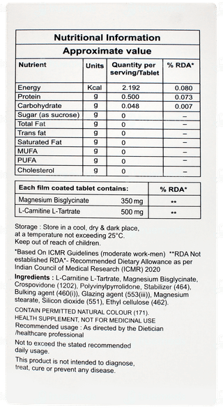 Carniglo M Tablet 15