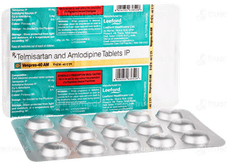 Venpres 40 Am Tablet 15