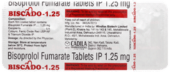 Biscado 1.25mg Tablet 10