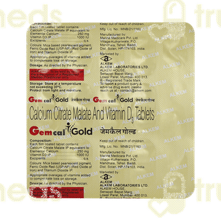 Gemcal Gold Tablet 15