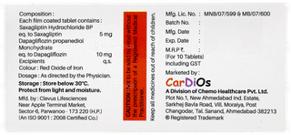 Zaxaglit D 5/10 Tablet 10