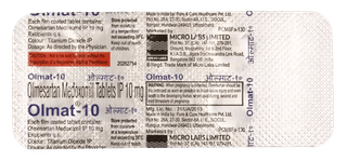 Olmat 10Mg Tablet 10