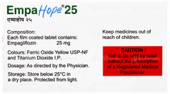 Empahope 25 Tablet 10