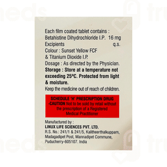 Vertirest 16 Tablet 15