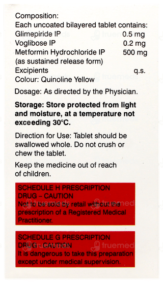 Gluconorm Vg 0.5 Tablet 10