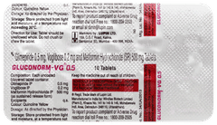 Gluconorm Vg 0.5 Tablet 10