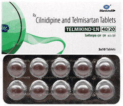 Telmikind Ln 40/20 Tablet 10