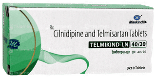 Telmikind Ln 40/20 Tablet 10