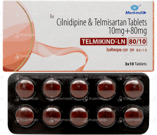 Telmikind Ln 80/10 Tablet 10