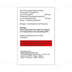 Amoclafix 625 Tablet 10