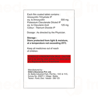 Amoclafix 625 Tablet 10