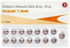 Cilacar T 20/40 Tablet 15 Cilacar T 20/40 Tablet 15