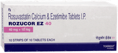 Rozucor Ez 40 Tablet 10