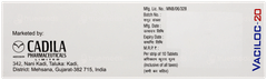 Vaciloc 20mg Tablet 10 Vaciloc 20mg Tablet 10