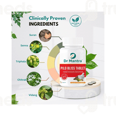 Dr Mantra Pilo Bliss Tablet 30