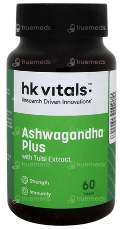 Healthkart Hk Vitals Ashwagandha Plus With Tulsi Extract Tablet 60 Healthkart Hk Vitals Ashwagandha Plus With Tulsi Extract Tablet 60