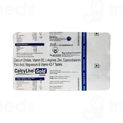 Calcylive Gold Tablet 10