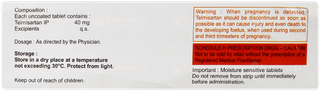 Telmibless 40 Tablet 15