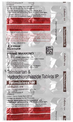 Telmibless H Tablet 15