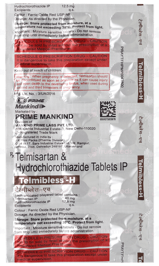 Telmibless H Tablet 15