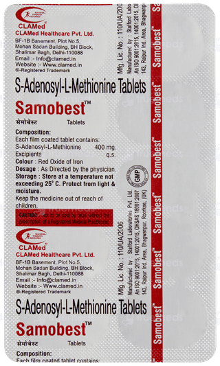 Samobest 400mg Tablet 10