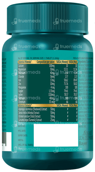 Supradyn Naturals Iron Ashoka + Shatavari Tablet 30