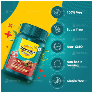 Supradyn Naturals Iron Ashoka + Shatavari Tablet 30