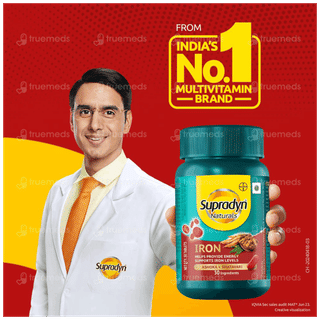 Supradyn Naturals Iron Ashoka + Shatavari Tablet 30